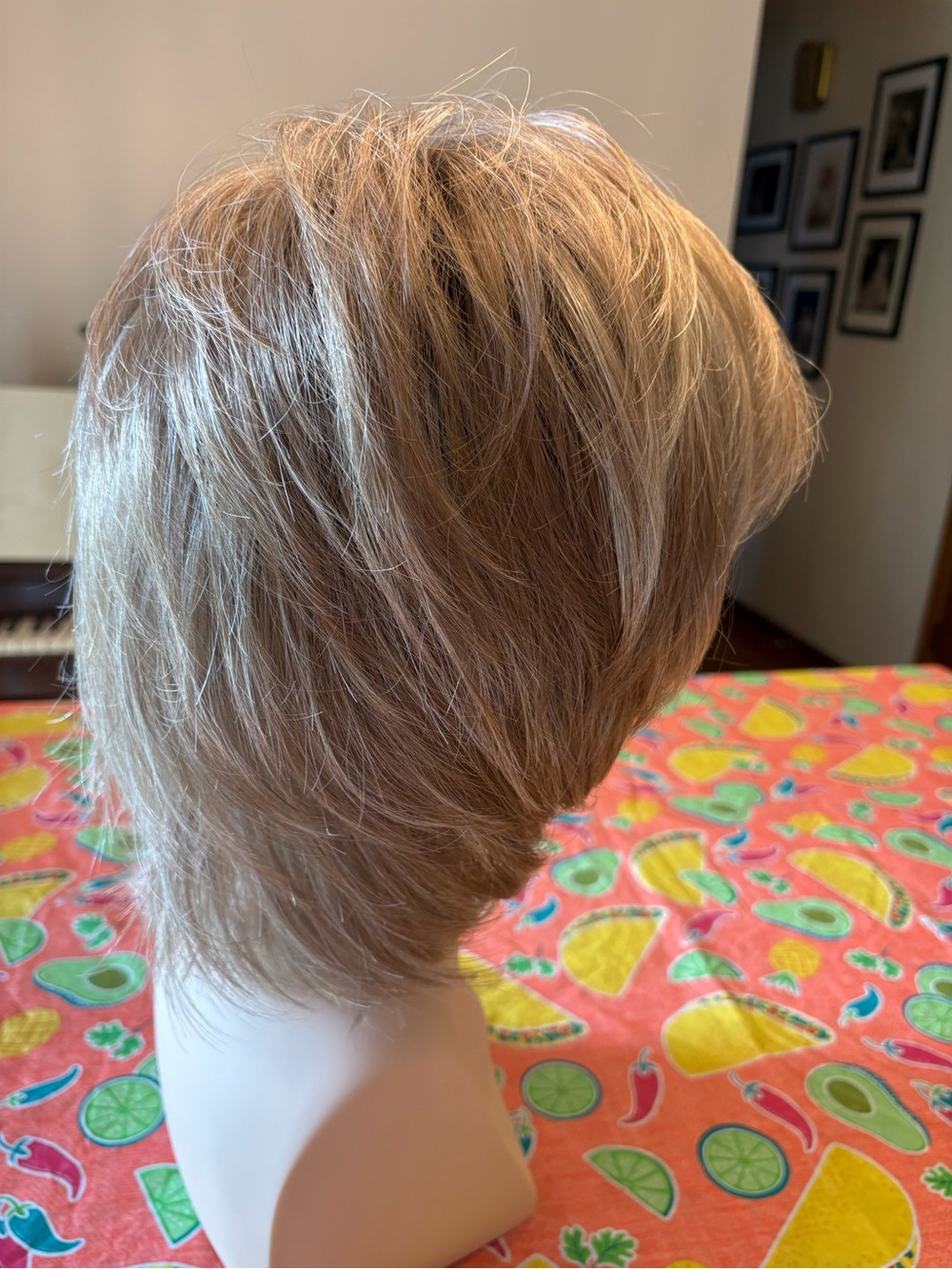 René of Paris Short Layered Wig in blonde - Picture 6 of 11